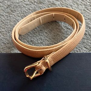 J Crew Beige Belt